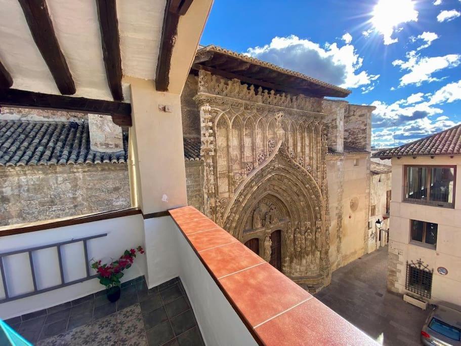 Villa Sol Casa Con Cueva Privada Y Vistas A La Iglesia Requena Eksteriør bilde